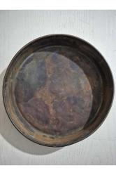 Osmanlı Dönem Bakır Tepsi 26cm. Orijinal Osmanlı dönem komple bakır tepsi, yaşını patinesini