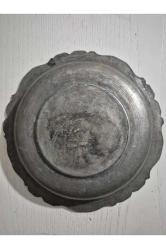 Osmanlı Dönem Bakır 22cm Tabak. Orijinal Osmanlı dönem komple bakır