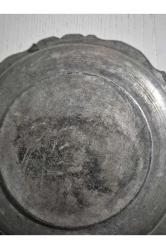 Osmanlı Dönem Bakır 22cm Tabak. Orijinal Osmanlı dönem komple bakır