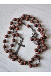 55cm Papaz Tesbihi Orijinal Dönem.; Nadir kilise