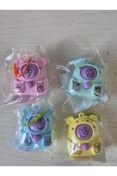 1 Adet Mini Taş-kağıt-makas Oyunu Panda Anahtarlık,parmak Oyuncağı,parti Hediye,stres Giderici