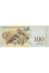 Venezuela 2017YILI 100 Bolivares Çil(Unc) Koleksiyon Para