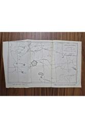 Osmanlıca Yenisey Abideleri Sahası Harita. Nadir dönemine ait temiz durumda harita. Osmanlı dönem