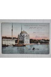 Osmanlı Dönem Ortaköy Camii Kartpostal. Yanlışlıkla kartpostala Uzunköprü