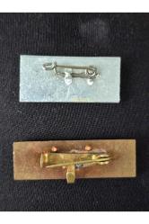 2 Adet Doğu Almanya Rozet Nadir. Orijinal dönemine ait nadir Alman madalya. 3 ve 4cm boyutunda.