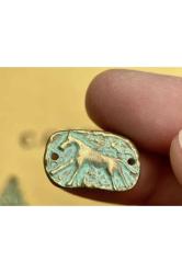 5 Adet Eskitilmiş Kolye Ucu Tasarım. 5 farklı kolye ucu. Hepsi eskitilmiş antika