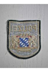 Alman Eski Dönem Antika Kumaș Patch.; 7x8cm 3 Koleksiyon