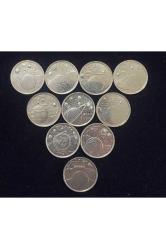 2022 Güneş Sistemindeki Gezegenler Hatıra Paraları 10'lu Set