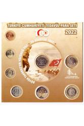 2022 TÜRKİYE CUMHURİYETİ HATIRA TEDAVÜL PARA SETİ BÜYÜK TAARRUZ'UZ YÜZÜNCÜ YILI