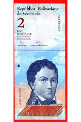 3 Adet Venezuela 2 Bolivares P 88d 2012 Unc Çil