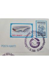 10x15 GS UEFA Kupa Final Posta Kartı. GS basketbol șampiyon kulupler kupası