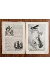 Der Krieg 1914 Tarihli Resimli Dünya Savaşı Tarihi Dergisi Alman Nadir