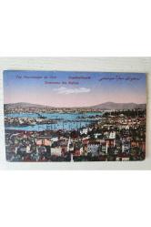 Osmanlı Dönem İstanbul Liman Kartpostal. Temiz durumda 1920 tarihli kartpostal. 14x9cm boyutunda