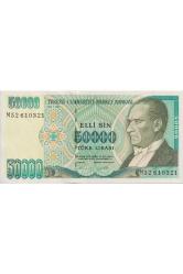 7.EMİSYON 50.000 TÜRK LİRASI ÇİL