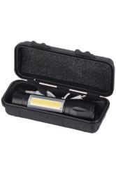 Damla Pd-5568 2in1 Şarjlı Metal Mini El Feneri