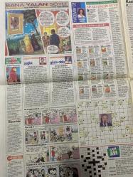 HÜRRİYET KELEBEK GAZETESİ MAGAZİN EKİ DOĞUM GÜNÜ HEDİYESİ (TURKISH NEWSPAPPER) - 19 AĞUSTOS 1996 - SADECE 4 SAYFADIR -Okan Bayülgen-Mario Levi-Ayşe Arman-Sarah Ferguson-Yves Saint Laurent-John Bryan-Prenses Diana-Figen Yanık-Hayri Caner-Cemal Dündar-Fahri Bey-Hamdi Bey-Azize Bergin-Gündüz Tezmen-Güzin Abla-Yasmine Boran-Jodie Foster-Azize Bergin-Ayşe Arman-Davut İbrahimoğlu-Tansu Çiller-Sarah-Yusuf Kurçenli-Yalçın Düner-Sermin Karaali-İlhan Şeşen-Orhan Oğuz-Aytaç Arman-Nilüfer Açıkalın-Mahir Günşiray-Müjde Ar-Ayşen Gruda-Robin Williams-Mel Gibson-Demi Moore-Alec Baldwin-Jim Carrey-Hugh Grant-Julianne Moore-Keanu Reeves-Julia Ormond-Harrison Ford-Sivri dilli Okan Bayülgen kimseyi uçurmadan konuştu-YSL'nin kadrosunda-Düşesin mankenlik serüveni başlıyor-Ben aslında bir televizim-Nutra Slim'de sağlıksız beslenme alışkanlıklarınızdan bir kere kurtulursunuz ömür boyu kurtulursunuz-Bana yalan söyle-Su hayatta neler oluyor-Meyve heykeller-Ölümün külü-Adetlerim düzensiz-Kürtaj yüzünden cezaland