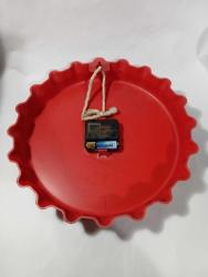 Vintage coca cola duvar saati Kapak formunda  Çalışıyor  Resimlerdeki hali ile koleksiyon Dekorluk kullanımlık   #tdkoleksiyoncocacola  #cocacolasaat #cocacolakoleksiyon