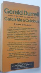 CATCH ME a COLOBUS ©1972 .. Gerald Malcolm Durrell .. (FONTANA / Continental Edition first issued 1973)