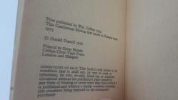 CATCH ME a COLOBUS ©1972 .. Gerald Malcolm Durrell .. (FONTANA / Continental Edition first issued 1973)