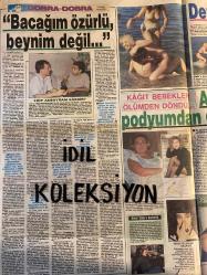 HAFTA SONU DERGİ - GAZETESİ DOĞUM GÜNÜ HEDİYESİ (TURKİSH -MAGAZINE - NEWSPAPER) - TAM TAKIM 8 SAYFADIR -  12 TEMMUZ 1991 - Sayı: 28  -Estephan-Rambo-Brigitte Nielsen-Yaşar Alptekin-Osman Yağmurdereli-Osman Karakuş-Nilgün Altınay-Gül Erda-Sevim Emre-Münci İnci-Yelda Işıklar-Ümit Besen-Sevim Egesoy-Melda Işıklar-Ercan Yazgan-Defne Yalnız-Mehmet Ali Herik-Suna Yıldızoğlu-Dudley Allen-Abdullah Şahin-Mevlüt Demir-Engin Koç-Nazan Çalın-Hülya Avşar-İbrahim Tatlıses-Ceylan Boşandı-Adem Demir-Arzu Demir-Emine Kapgit-Edip Akbayram Kimdir-Nermi Erdur-Burcu Dinçer-Leyla Adalı-Sibel Gökçe-Sibel Can-Hakan Ural-Çeçilya-Niyazi Daymaz-Turgut Özal-Mesut Yılmaz-Kaya Erdem-Mustafa Kalemli-Gökhan Maraş-Sezen Aksu-Selami Şahin-Fikret Hakan-sedef Bozok-Yüksel Uzel-