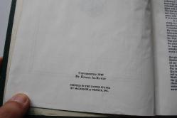 İMZALI 1946 Kuran-ı Kerim Metni Tercümesi ve Yorumu | Yusuf Ali Tercümesi | Ciltli Kitap (TAHTA RAF