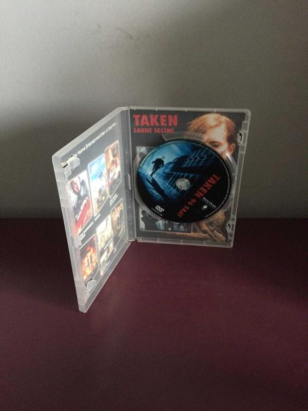 Dvd Film Taken 96 Saat Orijinal - Çiziksiz - Türkçe Dublaj / Liam