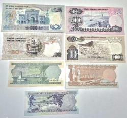 5 ₺ ile 1000 ₺ Arası 6 Emisyon 7,li  full Set