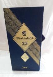 Royal salute 25 porselen viski şişesi kutusunda