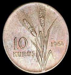 1964 10 Kuruş