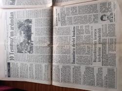 Yeni Ülke Gazetesi - Turkish Newspaper - 19 25 Temmuz 1992 - DGM savcıları gazetemizi toplatmak için olağanüstü çaba içinde - Çatışmalar şiddetlendi devlet güçlerini kaybı 36 - göz altında kayıplar çoğalıyor - tekrar Öcalan kardeşim yazan Yalçın Küçük - Şex Said'i anma gecesi - Kürt kadınları Alman radyosunda - HEP'e bölücülük suçlaması - Şehmuz Kaya'nın Devrane kaseti tüm plakçılarda - Kürt müziği ve renkleri hala yasak - 10 Temmuz günü Diyarbakır asker karıncaların işgaline uğramıştı - televizyon ve Taşdelen yazan Selim Çürükkaya - Yezidiler yazan Musa Anter - korucuların çocukları kullanılıyor - Kürdistan dindarlar birliği'nin din adamlarına çağrısı - Kazakistan'da dünyaya gelen İgor şimdi de Kürtçe şarkı söylüyor Fotoğrafı - Dilan adlı çocuk dergisi çıkardığı nedeniyle cezalandırılmak istenen Kenan Şen -  Vedat Aydın taziye ilanı - uluslararası Kürdistan festivali - Ayşe Zarakolu - 12 Eylül sürecini yaşamış emeğin bayrağı çalışanlarından Güzel Aslaner  - cezaevlerinde açlık grevi