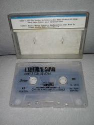 Kaset Ferdi Tayfur Huri Sapan  Dertli Gibi Sevdim. Orijinal 1997 Uzelli 222. Sorunsuz çalışıyor koleksiyonluk