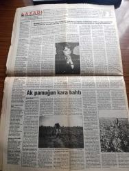 Azadi Gazetesi - Turkish Newspaper - 19 25 Mart 1992 - yürüdüler yemek boykotu yaptılar toplu vizeye çıktılar ve filli grev'e gittiler Fotoğrafı - HEP'i Meclisê çı dıkın nıvisi Ferhad Can - Avusturya Güney Kürdistan'ın Hewler kentindeki Avusturya Emine yapılan bombalı saldırıdan dolayı Irak'ı protesto etti - Şemdinli yine bombalandı - Didim Halk Kültür Derneği ile dayanışma gecesi - Kızıltepe peşmerge kampında olay - arkadaş kitabevine saldırı - iç Anadolu'da Kürtler yazan Ahmet Kızıl - Suruç belediye başkanı Salih Tekinalp - Sanıka Laze Pire û saye maran Zazaki - Said-i Nursi ve Kürt sorunu - Falxana Xalê Tosın - Çendo bextiyar karikatür - Helbestvaneki Cıwan İsmail Badi - HEP Diyarbakır İl Başkanı Hüseyin Turhallı - Newroz katliamı protestocuları yargılanıyor - Grup Ekin pavarotti'den de ikametgah ilmuhaber istiyor musunuz Fotoğrafı - insan hakları Derneği Genel sekreteri Akın Birdal Kürt sorunu en yaşamsal sorundur - evlilik hakkında kadınlar konuşuyor - Küba'da sosyalizm sürecek mi