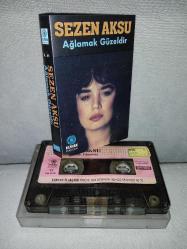 Kaset Sezen Aksu, ağlamak güzeldir albümü. Orijinal sorunsuz çalışıyor koleksiyonluk 1986 Kağıt Baskı