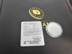 EDİRNE SELİMİYE CAMİİ  KÜLTÜR VARLIKLARI SERİSİ NO:1 GÜMÜŞ HATIRA PARASI SERTİFİKALI