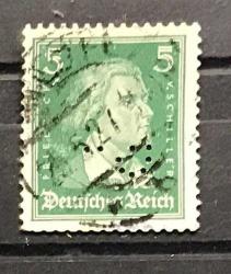 LOT.6 » ALMANYA REİCH PULU DAMGALI PERFİNLİ M2-4b