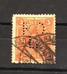 LOT.17 » ESKİ ALMANYA REICH PULU DAMGALI PERFİNLİ M2-10b