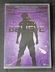 JUSTIN BIEBER'S BELIEVE * DVD AMBALAJINDA
