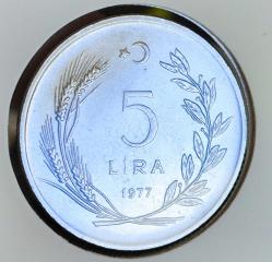 5 LİRA 1977