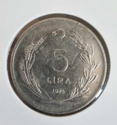 5 LİRA 1974
