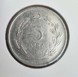 5 LİRA 1974