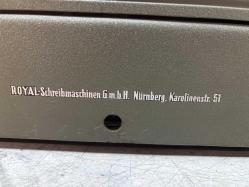 1950 ler alman royal diana daktilo - sorunsuz çalışır durumda