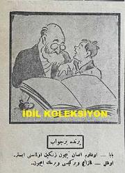 Osmanlıca Karagöz Mizah Dergisi-Gazetesi, Orijinal Dönem Basım, (Ottoman Magazine-Newspaper-Journal Illustré Cara-Gueuz) - 29 Mayıs 1926 - Sayı: 1899 - Karikatür: Fas Kuvvet Karşısında Boyun Eğdi! 