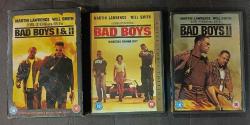 BAD BOYS I VE BAD BOYS II (2 DİSKLİ VERSİYON - TÜRKÇE YOKTUR) * MARTIN LAWRENCE * WILL SMITH * 3 DİSK SET * DVD