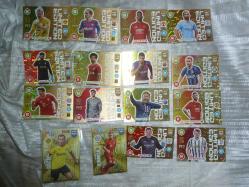 LİMİTED EDİTİON FUTBOLCU KARTI KOLEKSİYONU 64 ÇEŞİT HEPSİ ORJİNAL LİSANSLI 3 ADEDİ XL BOY+ÜCRETSİZ KARGO