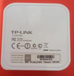 TP-LINK TL-WR702N 150 Mbps Wireless NANO A.P. Tekrarlayıcı Router ( Mini Boy , Kaliteli , Sorunsuz)