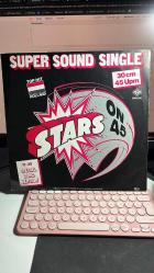 STARS ON 45 - SUPER SOUND SINGLE - TOP HIT HOLLAND - 30 CM 45 UPM SPECIAL LONG VERSION - METRONOM MUSIK - VINLY - ALMAN BASKI...