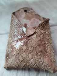 Seramikten zarf şeklinde sukulent'lik