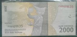 ENDONEZYA  2016   2000  RUPIAH