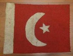 NADİR EL DİKİMİ ASKER GÖĞÜS CEBİ BAYRAĞI.