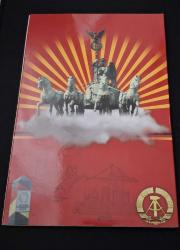 Doğu Almanya 40. Yılı Temalı 12 Adet Hatıra Madalya (Kitapçıkta)